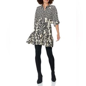 Norma Kamali Floral Mini Dress Size Large